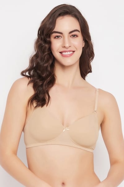 XXYX Lingerie nude full-coverage bra